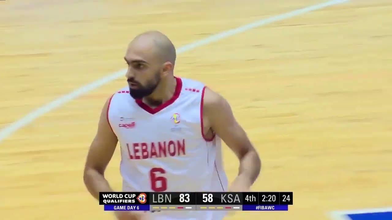 Lebanon vs Saudi Arabia Full Game Highlights | FIBA Basketball World ...