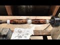 Turning a &quot;Lava&quot; Alumilite &amp; Grapevine Worthless Wood Rollerball Pen
