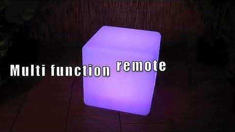 Glow Glow LED Illuminated Cube