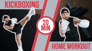 20 MINUTE CARDIO KICKBOXING WORKOUT FULL LENGTH