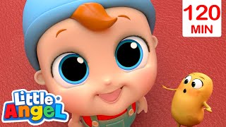 🥔 Count The Potatoes 🥔 | Little Angel| Kids TV Shows | Cartoons For Kids | Popular video