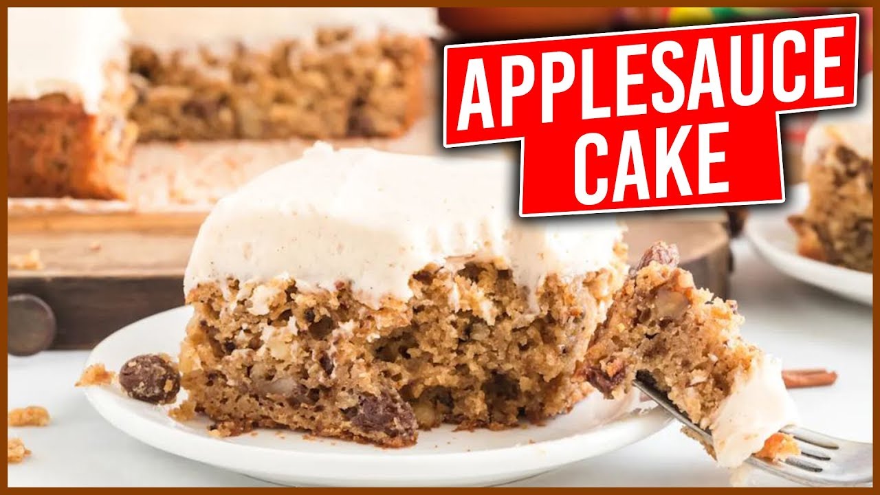 Applesauce Cake Youtube