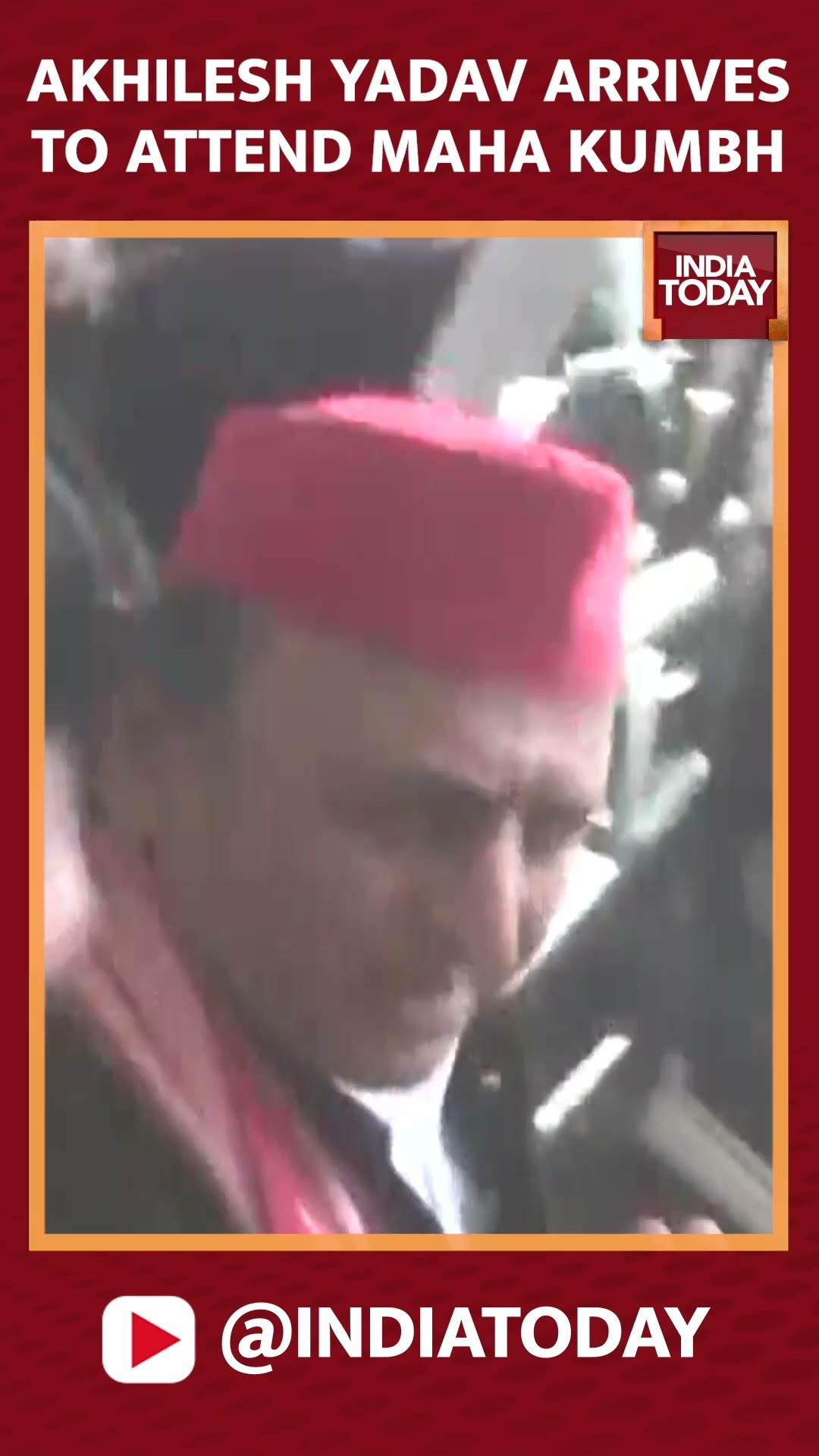 Maha Kumbh 2025: Akhilesh Yadav's Spectacular Arrival In Prayagraj For Holy Dip In The Sangam