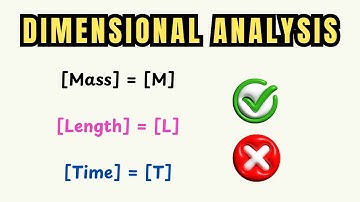 Master Dimensions & Dimensional Analysis in Minutes | Physics Problem Breakdown