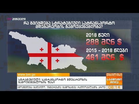 სტრატეგიული სატრანსპორტო მდებარეობის გამოუყენებლობის ფასი