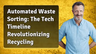 Automated Waste Sorting: The Tech Timeline Revolutionizing Recycling