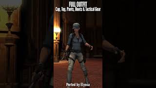 Jill Valentine BSAA Outfit - FFXIV Mod Showcase