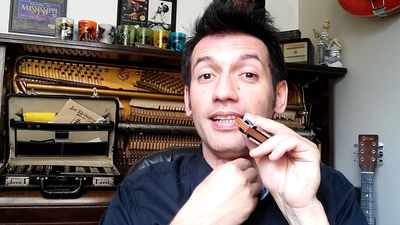 A primeira música na Gaita de Boca (Harmônica Diatônica) - Fulano da Gaita, por Ale Ravanello.