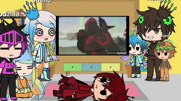 kaijus reagindo godzilla x kong the new empire in 2 minutes [gacha life](kaijus)