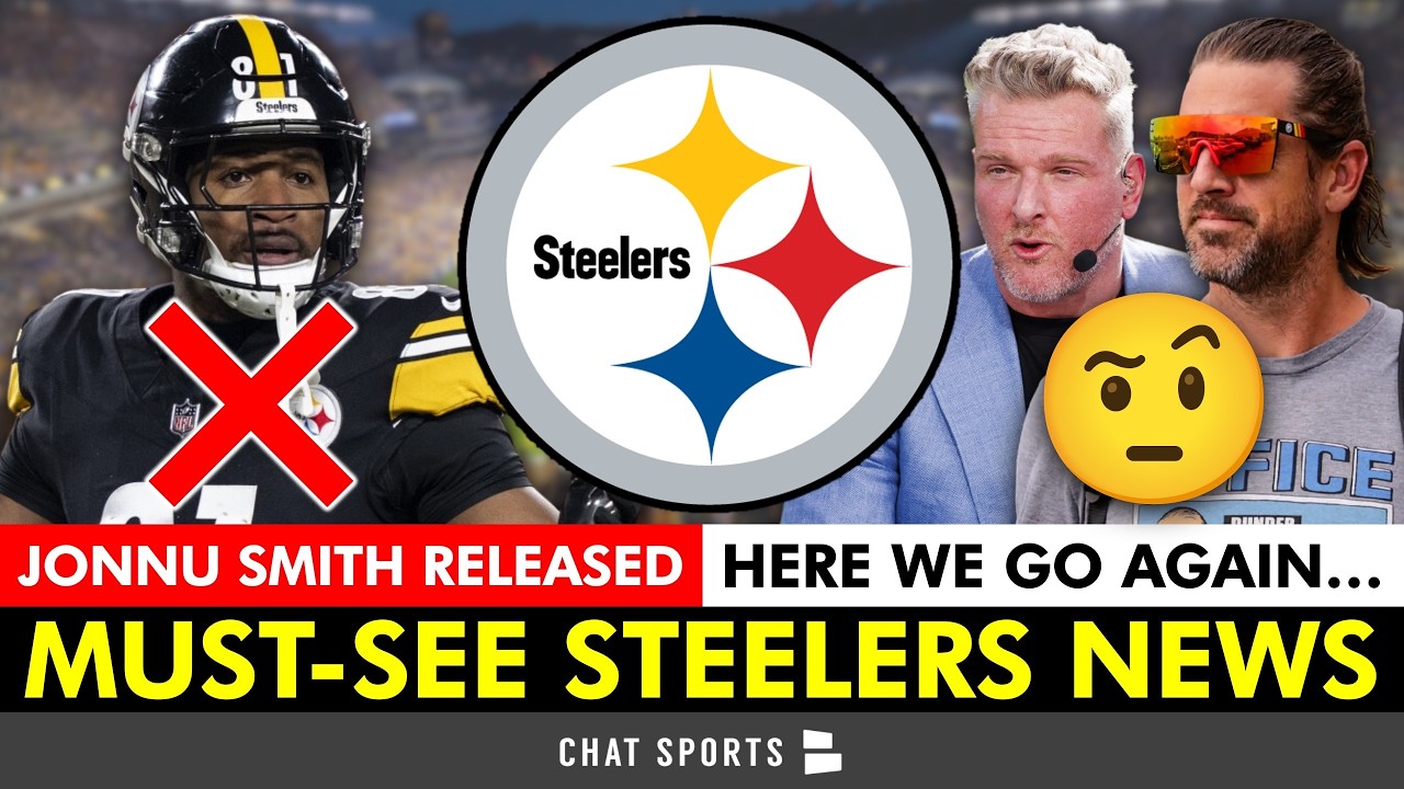 Steelers News: Jonnu Smith RELEASED + Aaron Rodgers CONFUSES Steelers Fans In McAfee Interview