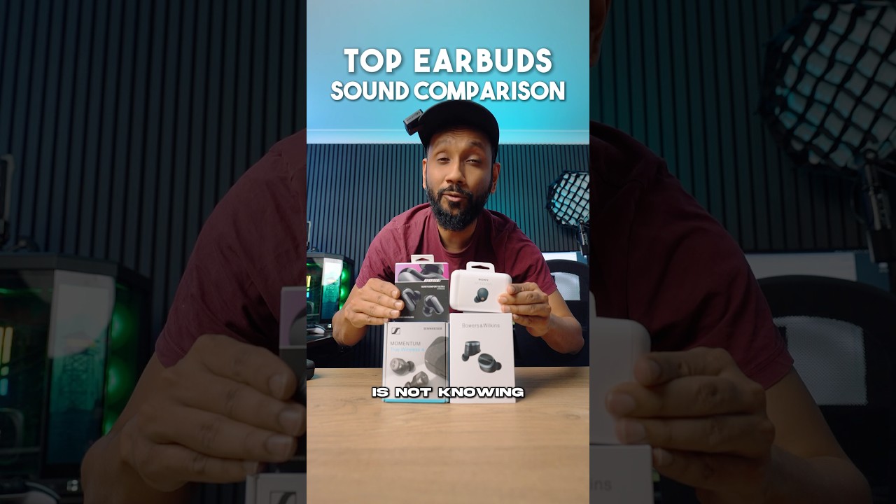 Sound Sample Comparison Of Sennheiser MTW4 Vs Sony XM5 B W Pi8 Bose QC Ultra Earbuds