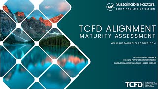 TCFD Alignment Maturity Assessment - build your resilience in climate-related corporate governance Net Worth