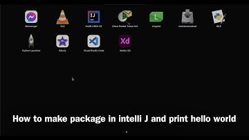 How to make package and sub package in IntelliJ