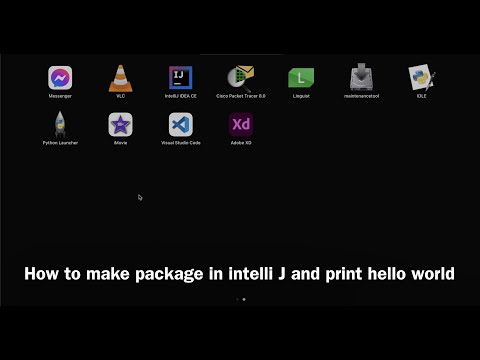 How to make package and sub package in IntelliJ