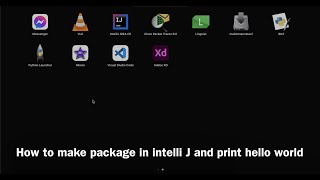 How to make package and sub package in IntelliJ
