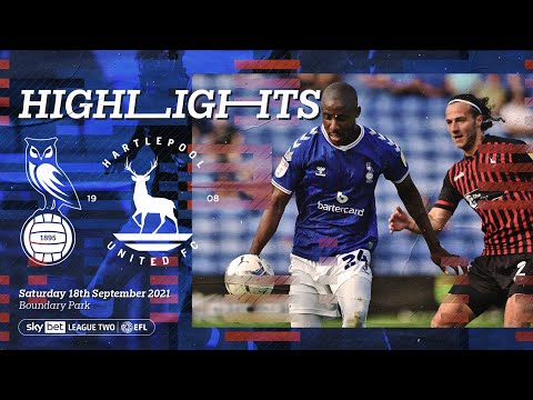 Oldham Hartlepool Goals And Highlights