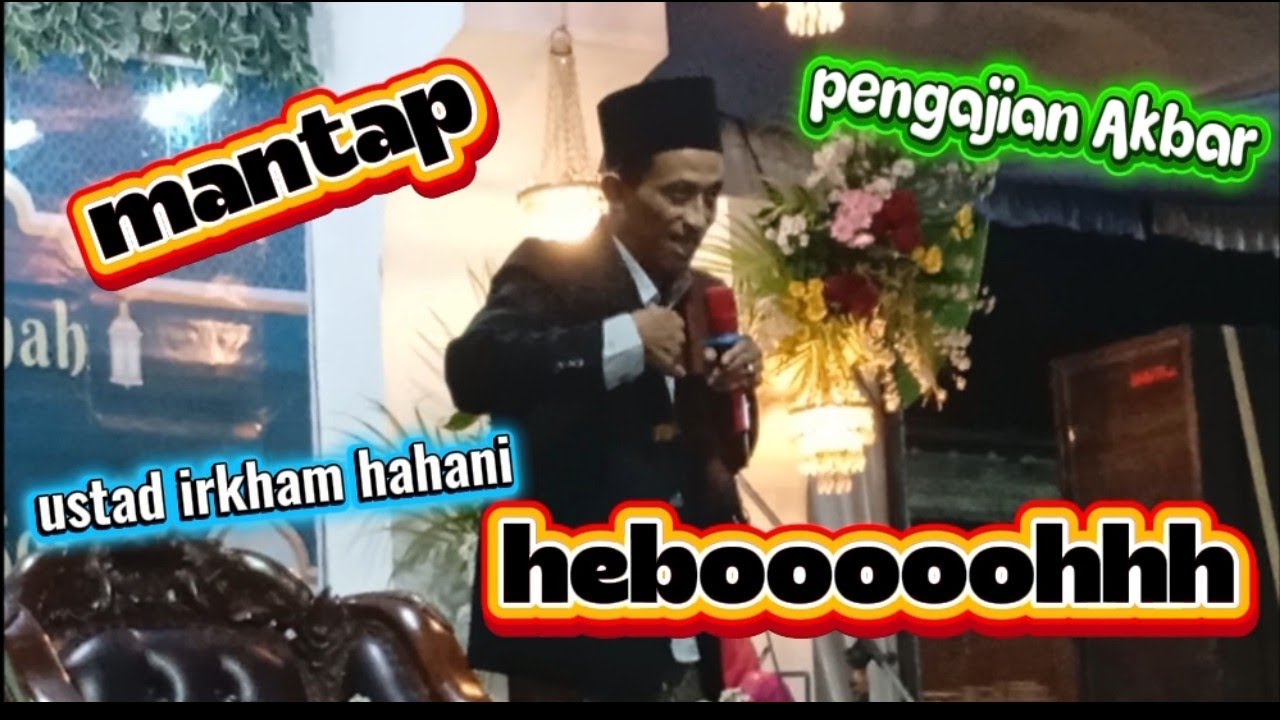 Pengajian Akbar bersama kyai irkham hanani,dkampung Soka Ungaran barat