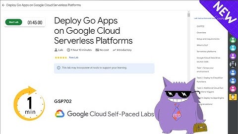 Deploy Go Apps on Google Cloud Serverless Platforms | #2025 | #GSP702 |#qwiklabs |Solution