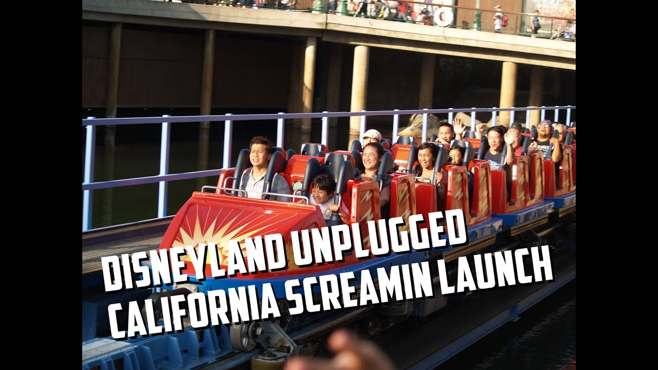 California Screamin Launch | Acoustic Disneyland
