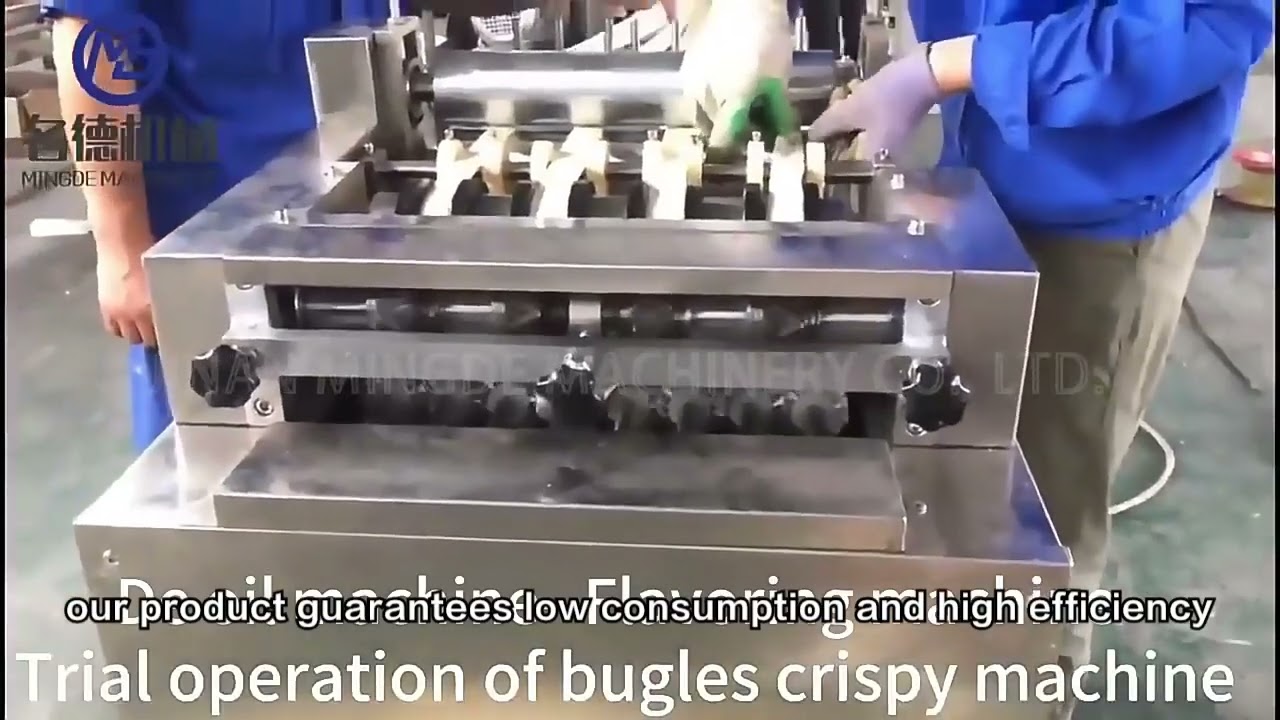 Fried bugles / crispy corner  snacks machines