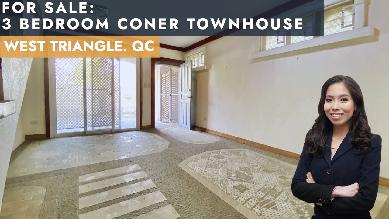 HOUSE TOUR FOR SALE 3 Bedroom Corner Townhouse West Triangle