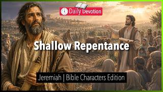 July 20: Shallow Repentance - Jeremiah - Jeremiah 4:3-4 - 365 Daily Devotions screenshot 5