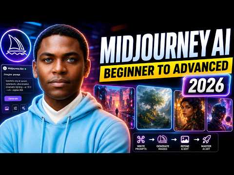 Midjourney AI Tutorial Beginner to Advanced 2026