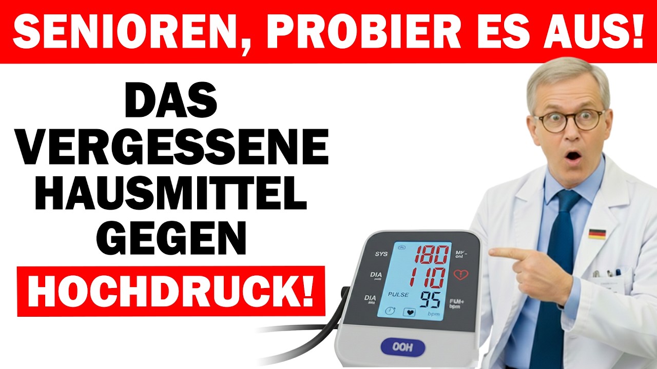 Kardiologe enthüllt: So können Sie den Blutdruck SOFORT senken – kaum jemand kennt diesen Trick!