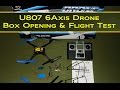 Mini Quadcopter - U807 Drone - Unboxing &amp; Flight Test Review - Great for flight training!