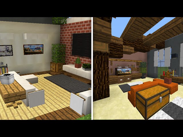 7 melhores designs de sala de estar do Minecraft