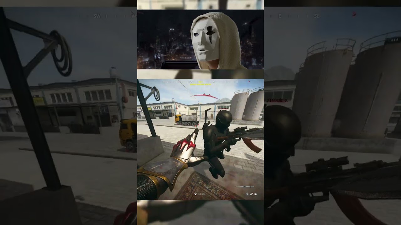 Drive by throwing axe? 