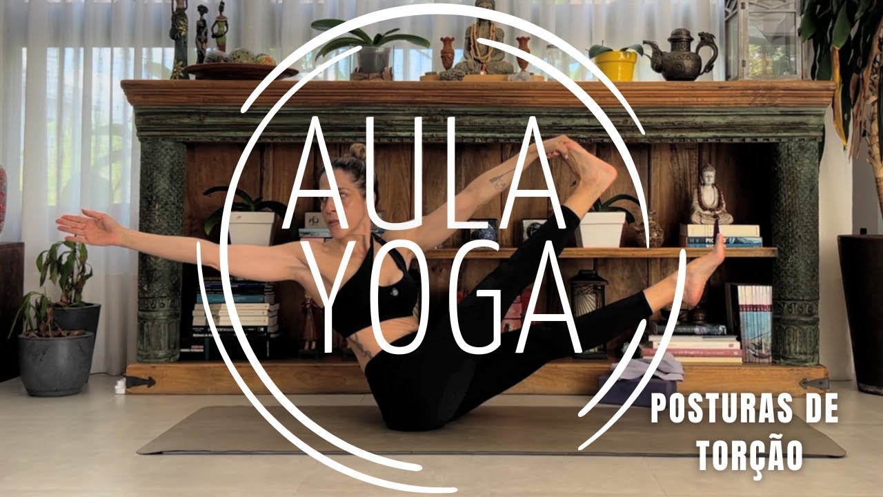 YOGA buscando calma com posturas de torção