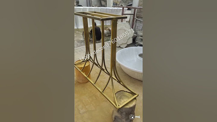 gellery iron table