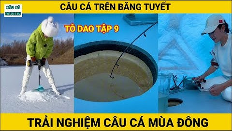 Trải Nghiệm Câu Cá Mùa Đông | T09 | Tô Dao | Câu Cá Trên Băng | CÂU CÁ REVIEW #câucá #câucátrênbăng
