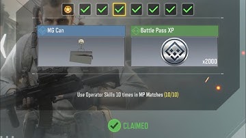 USE Operator SKILLS 10 times in MP Matches - Season 6