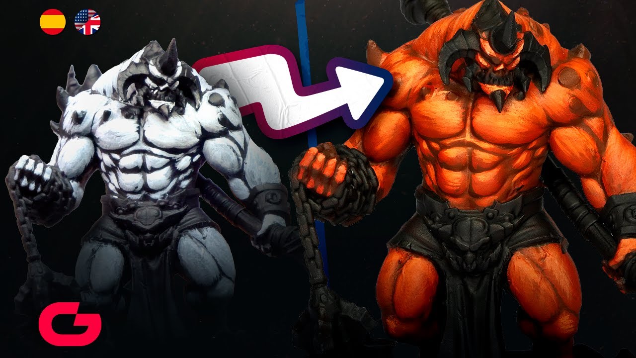 How to sketch lights and shadows on your miniatures