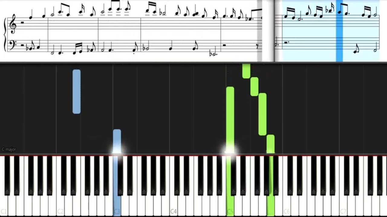 Color My World Piano Tutorial Easy Chicaco Youtube