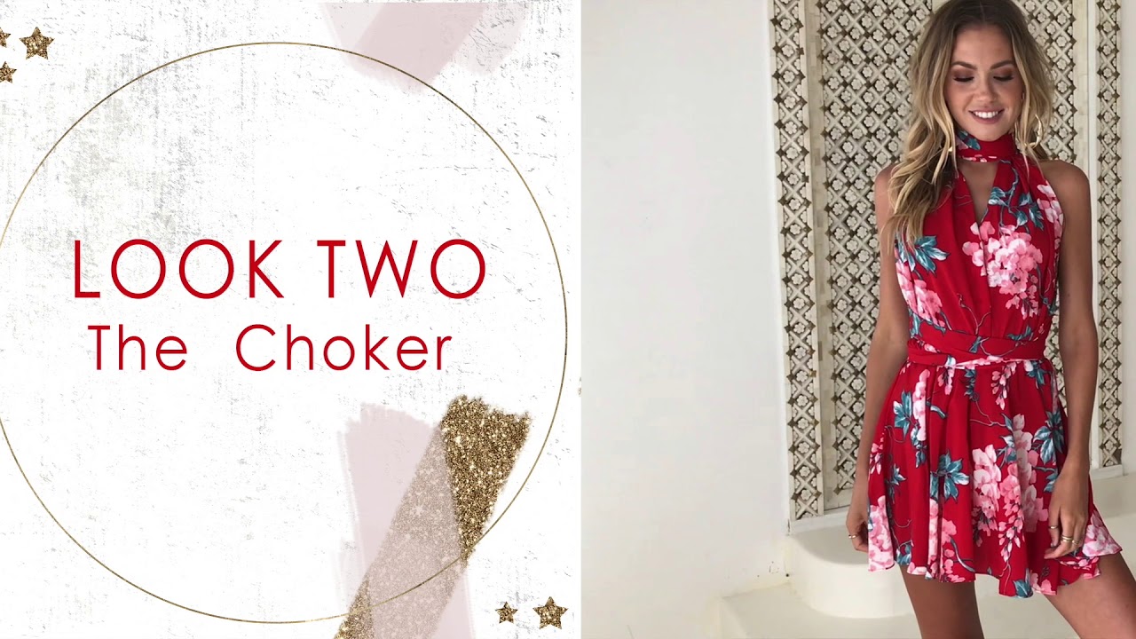 Multiway Dress Tutorial - Perfect Date Dress (Xenia Boutique)