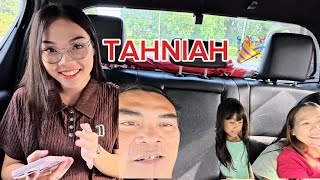 Kegembiraan Terpancar Di Wajah Keluarga Apai Nyangin Channel Kakak Umang Lulus Ujian Komputer JPJ🥰🎊