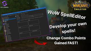 Change Combo Points Gained in 3 Minutes | WoW SpellEditor