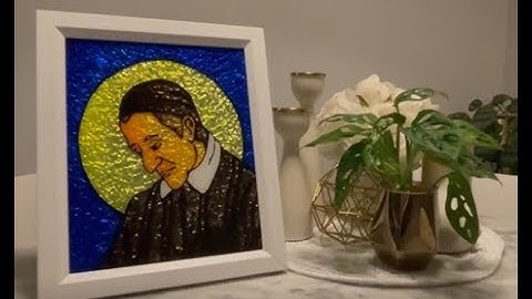 SVDP glass painting instruction video