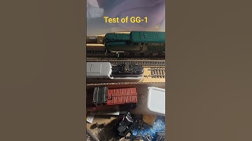 Test Track GG-1 Kitbash Penn line plus Lima plus scrap brass and Plastic