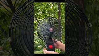 Portable Rechargeable Fan | Powerful 21V Battery Fan for Outdoor Cooling #minifan #portablefan