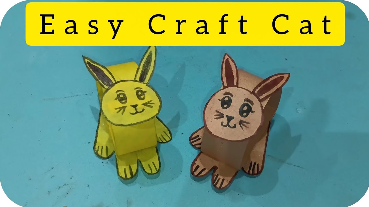 Origami paper Easy Cute Cat