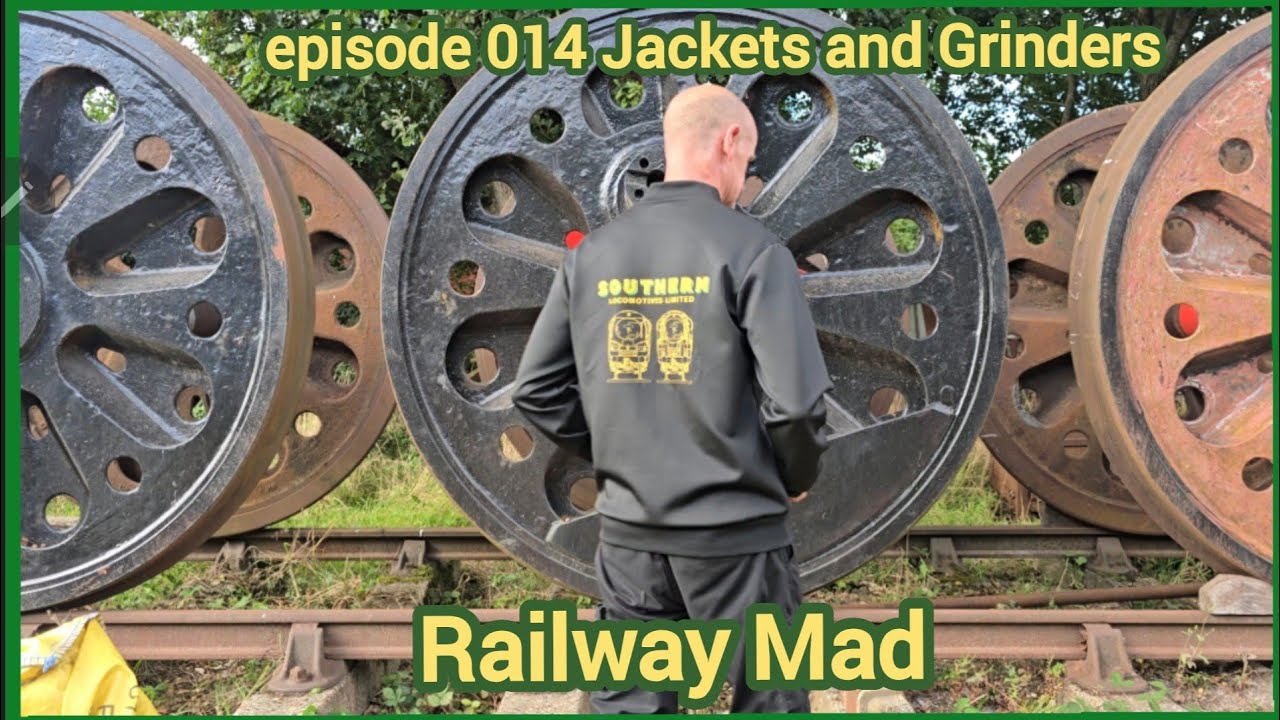 014 Jackets and grinders. Railway Mad steam locomotive