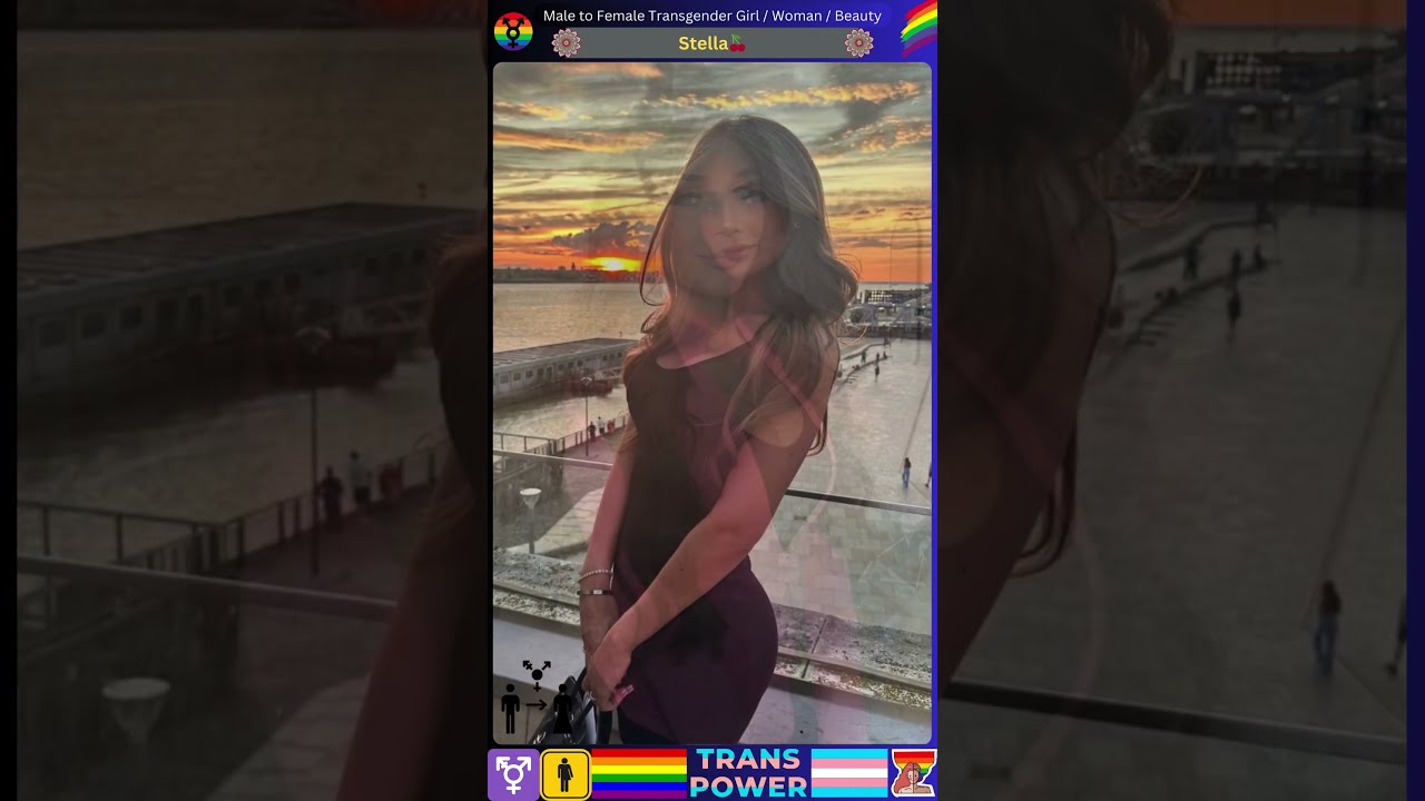 ⁣Male to Female Transgender Woman - Stella  #viralvideo #shorts #transgender #lgbt