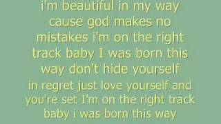 Lady Gaga - Born This Way Lyrics