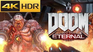 🔥 DOOM Eternal - PS4 Pro gameplay【4K HDR】