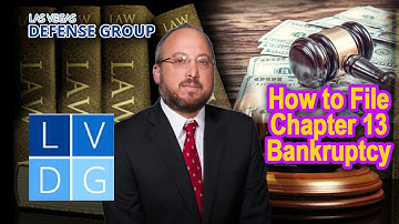 How to File Chapter 13 Bankruptcy