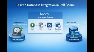 Disk To Database integration in Dell boomi | #itjobs #dellboomi #integrationtools #learning #viral